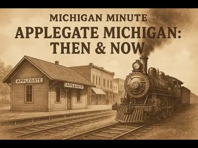 'Video thumbnail for Applegate Michigan: 10 Vintage Photos That Bring Its Early Days to Life'
