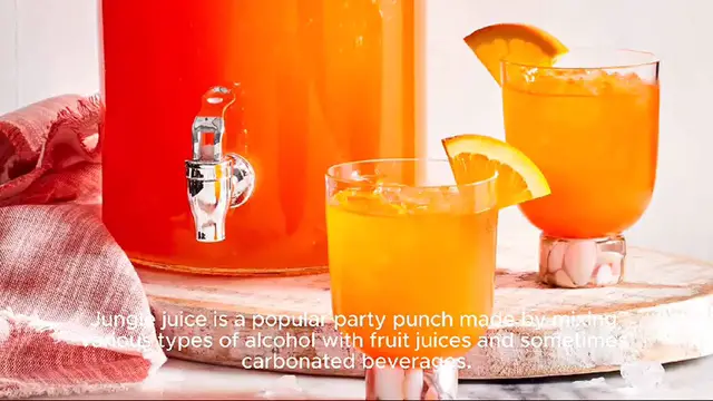 Video thumbnail for jungle juice recipe