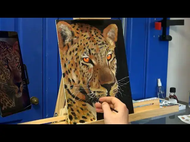 Video thumbnail for Painting a Leopard | Oil Painting Time-Lapse (1 Minute Painting Video)