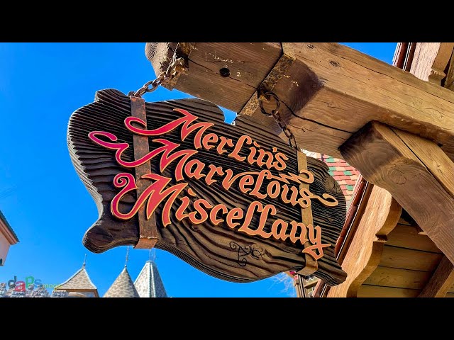 Video thumbnail for Merlin's Marvelous Miscellany - Now Open at Disneyland