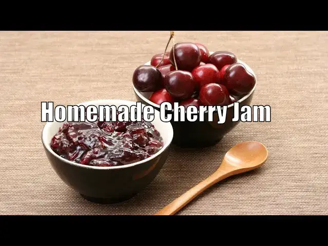 Video thumbnail for Homemade Cherry Jam: Video recipe