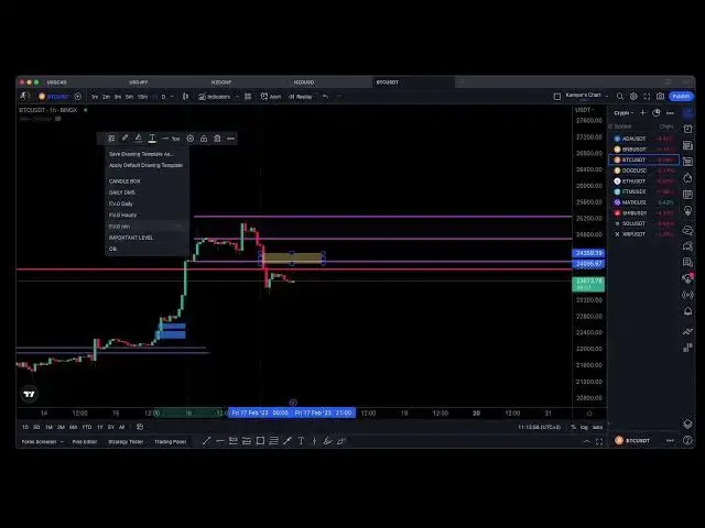 'Video thumbnail for BTC | DAILY CRYPTO ANALYSIS | LIVE STREAM'