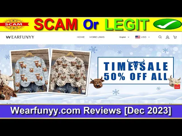 Video thumbnail for Wearfunyy Reviews (Dec 2023) [ with 100% Proof ] ⚠️ Is Wearfunyy.com SCAM or LEGIT ?⚠️😲
