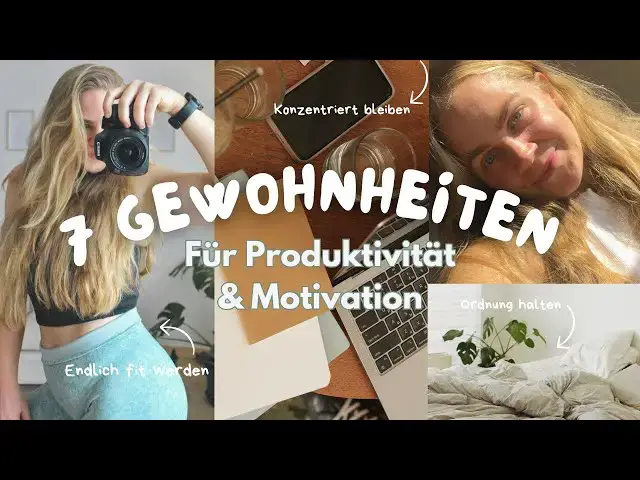 Video thumbnail for NIE WIEDER FAUL: Tipps für PRODUKTIVITÄT & DISZIPLIN