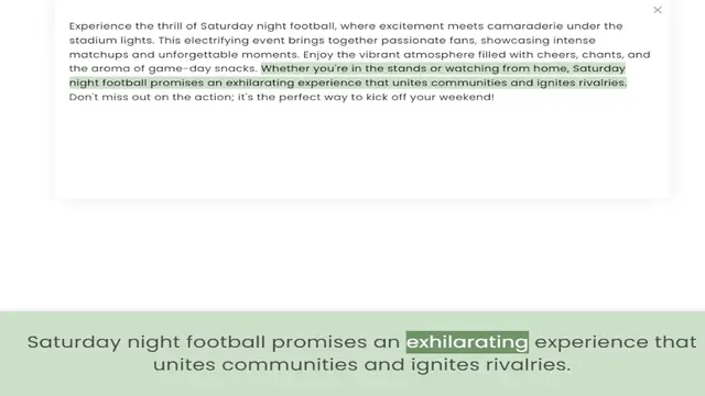 Video thumbnail for stadium lights. This electrifying event brings together passionate fans, showcasing intense matchups and unforgettable moments. Enjoy the vibrant atmosphere filled with cheers, chants, and the aroma of game-day snacks. Whether you're in t