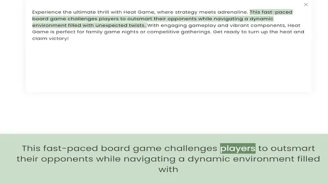 Video thumbnail for board game challenges players to outsmart their opponents while navigating a dynamic environment filled with unexpected twists. With engaging gameplay and vibrant components, Heat Game is perfect for family game nights or competitive gath