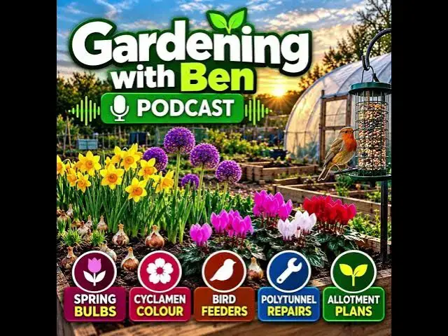 Video thumbnail for Planting 500 Spring Bulbs, Cyclamen & Preparing for a Storm | Gardening with Ben