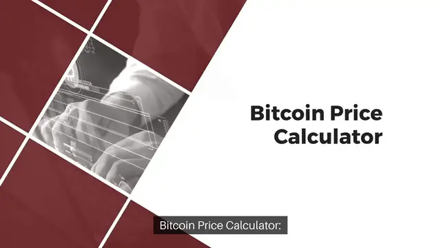 'Video thumbnail for Bitcoin Price Calculator'