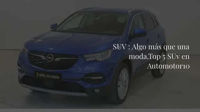Video thumbnail for SUV : Algo más que una moda. Top 5 SUv en Automotor10