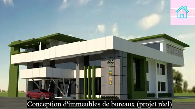 Video thumbnail for Conception d'immeubles de bureaux (projet réel)