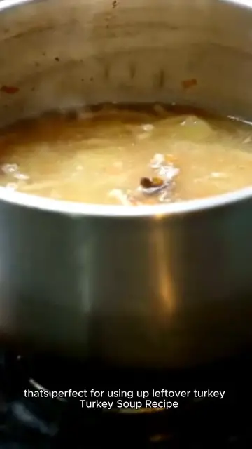 'Video thumbnail for turkey soup recipe'