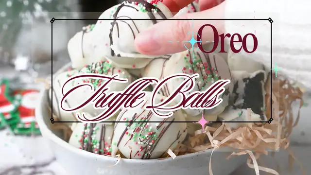 Video thumbnail for Oreo Truffle Balls