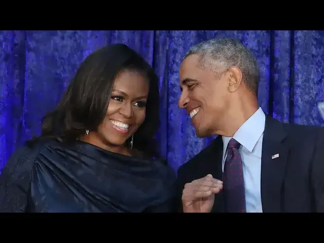 Video thumbnail for Former President Obama Shocks The World When Asked If Michelle Obama Will Run for President