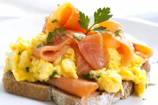 Video thumbnail for Salmon And Eggs Toast Recipe