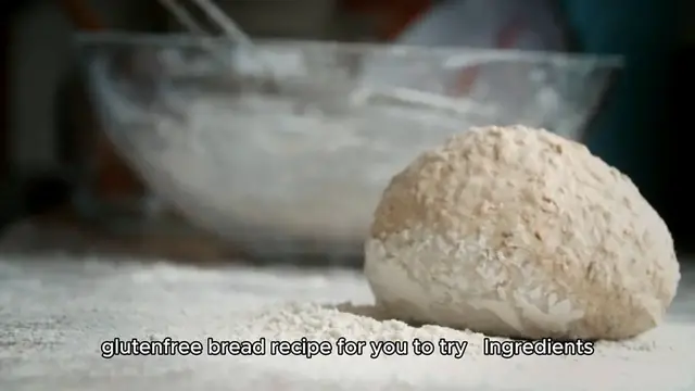 'Video thumbnail for Gluten free bread recipe '
