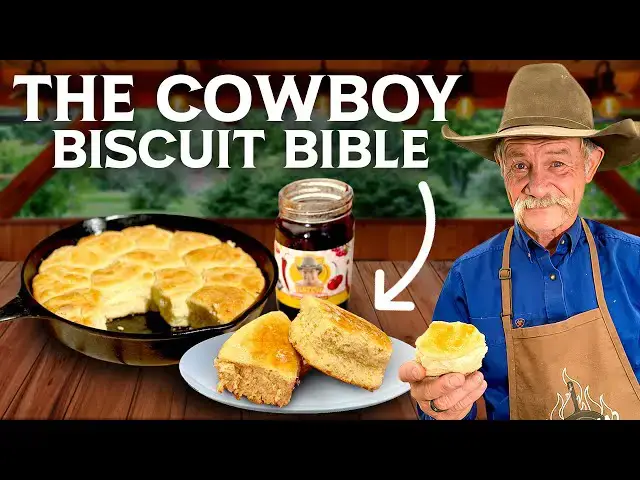 'Video thumbnail for 4 of the BEST Biscuit Recipes for Every Occasion |The Cowboy Biscuit Bible'