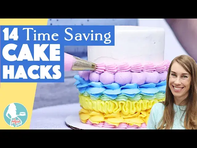 'Video thumbnail for 14 Time Saving Cake Hacks'