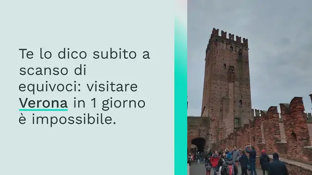 Video thumbnail for Itinerario Verona di 2 giorni: mappa e consigli pratici