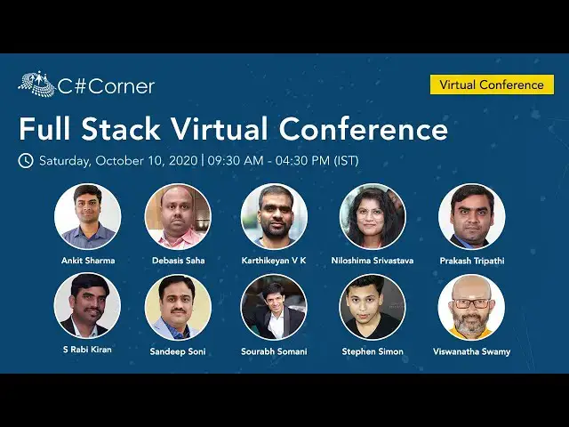 'Video thumbnail for Full Stack Virtual Conference || C# Corner'