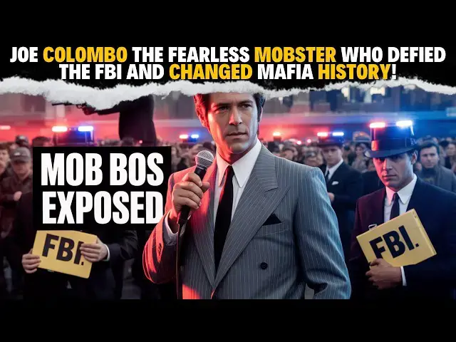 'Video thumbnail for Joe Colombo The Fearless Mobster Who Defied the FBI and Changed Mafia History!'