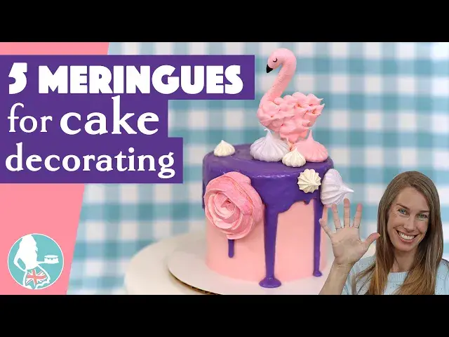 'Video thumbnail for 5 Meringues for Cake Decorating'