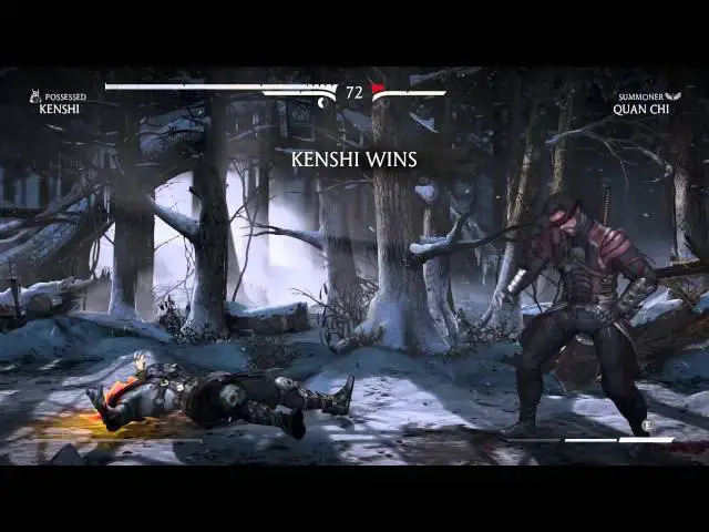 Video thumbnail for Mortal Kombat X - Traditional Klassic Towers: Kenshi vs Quan Chi "Way of the Blade" X-Ray Gameplay