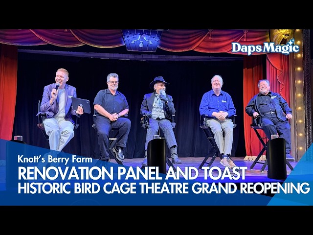 Video thumbnail for Historic Bird Cage Theatre Grand Reopening Panel & Toast 4K