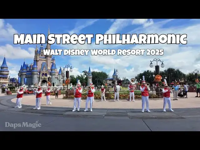 'Video thumbnail for Main Street Philharmonic | Walt Disney World Resort 2025 4K'
