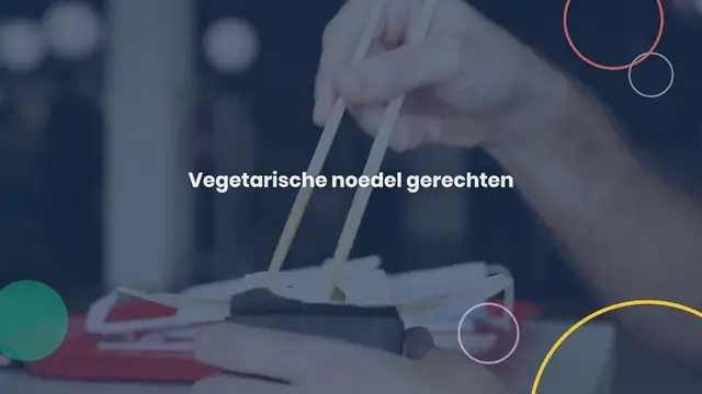 Video thumbnail for Aziatische noedelsalade met pindadressing