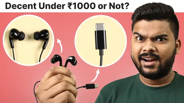 Video thumbnail for Xiaomi Type C Earphones 1 Review: Decent Under ₹1000 or Not?