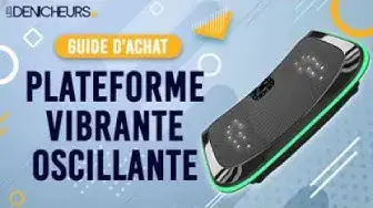 Video thumbnail for 👓 MEILLEURE PLATEFORME VIBRANTE OSCILLANTE (2023) - Comparatif & Guide d'achat