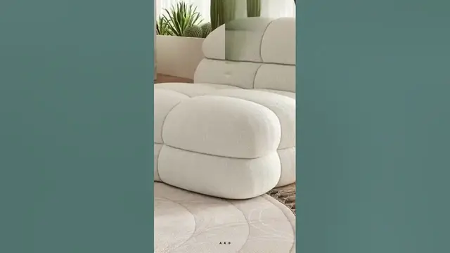 Video thumbnail for Designer Lazy Small Sofa | Living Room Furniture #shorts