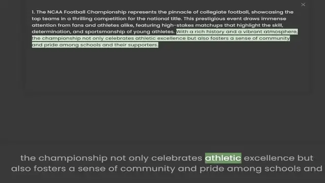 Video thumbnail for top teams in a thrilling competition for the national title. This prestigious event draws immense attention from fans and athletes alike, featuring high-stakes matchups that highlight the skill, determination, and sportsmanship of young a