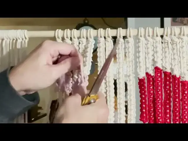 'Video thumbnail for Macrame Heart Wall Hanging'