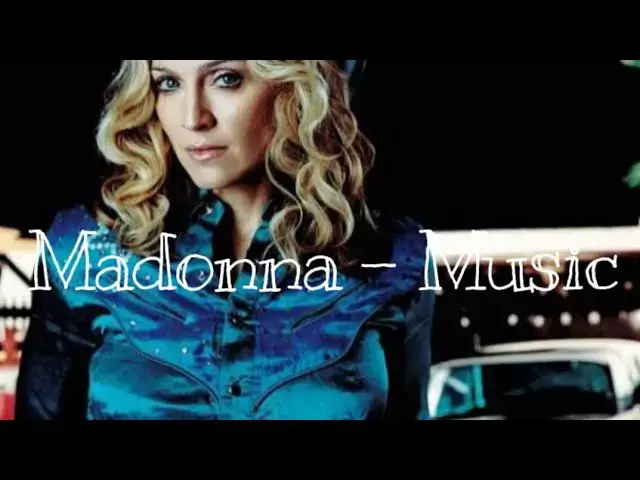 Video thumbnail for Madonna - Music (Lyric Video | En Español)