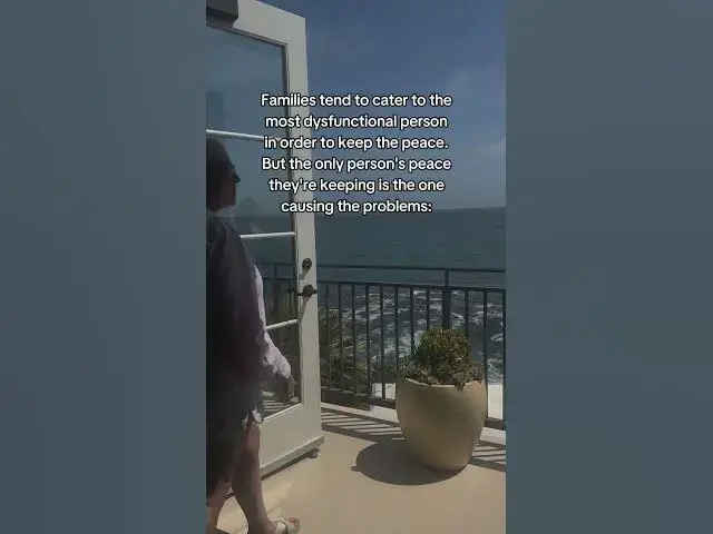 Video thumbnail for In dysfunctional families, everyone learns to walk on eggshells around the most volatile person.