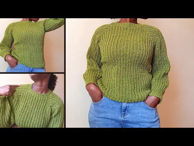Video thumbnail for Crochet Plus size Sweater Tutorial | Crochet Clothes
