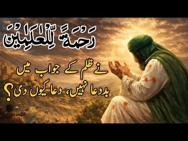Video thumbnail for Rahmat-ul-Alameen ﷺ| Zulm Ke Jawab Mein Dua dee|Heart Touching Islamic Story(@Islamicinformation-sp)