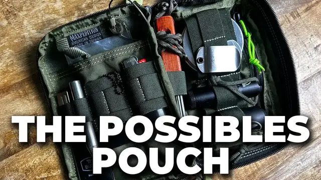 Video thumbnail for The Possibles Pouch | How to Build A Bushcraft Survival Kit