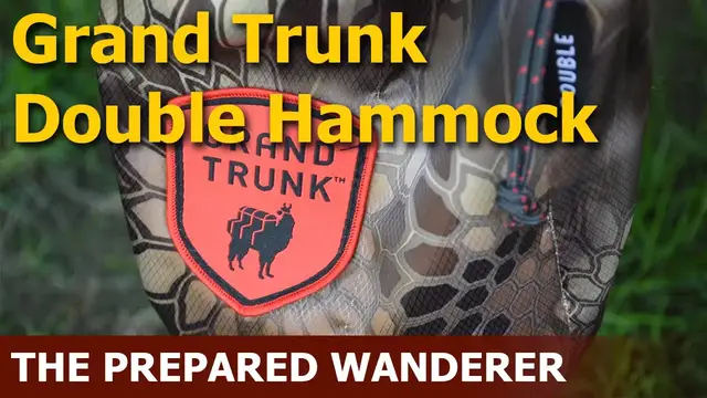 Video thumbnail for Grand Trunk Double Hammock