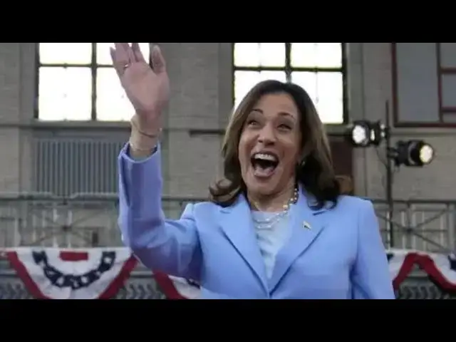 Video thumbnail for Kamala Harris Stumbles On Stage - This Was Terrifying