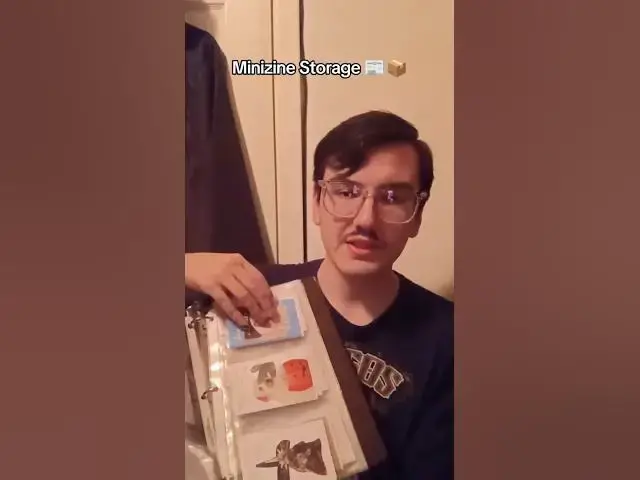 'Video thumbnail for Minizine Storage Courtesy of a Fellow YouTuber (a shout-out to Bre)'
