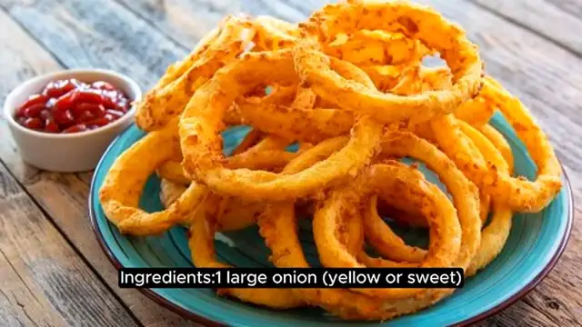 Video thumbnail for _Crispy Homemade Onion Rings