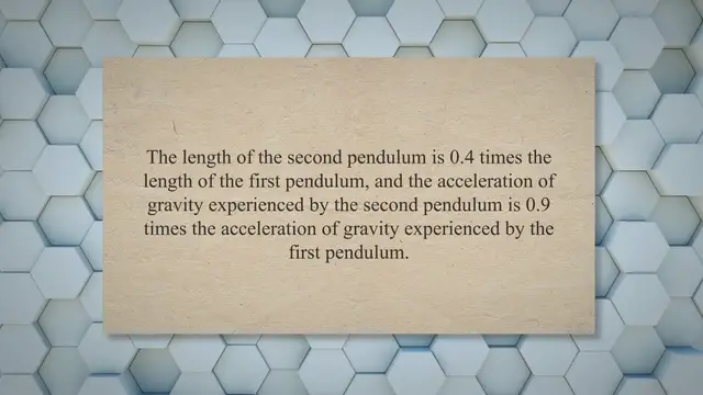 Video thumbnail for Simple pendulum – problems and solutions