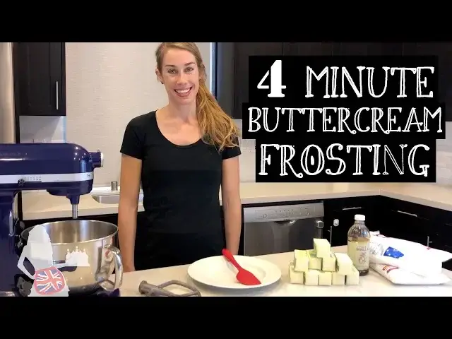 'Video thumbnail for 4 Minute Buttercream Frosting'