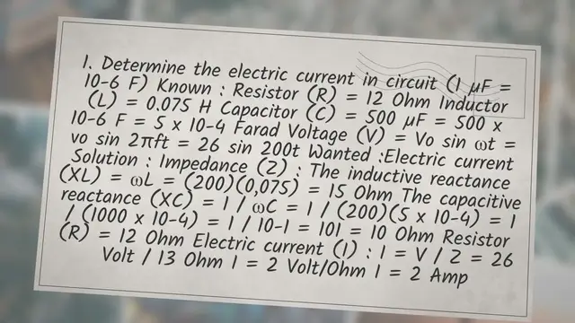 Video thumbnail for LRC Series AC Circuit – problems and solutions