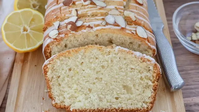 'Video thumbnail for Quick And Easy Lemon Almond Bread Recipe'