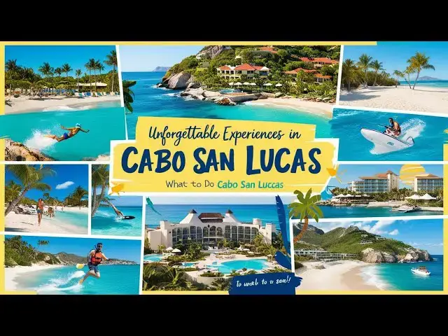 Video thumbnail for Unforgettable Experiences: What to Do in Cabo San Lucas