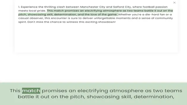 Video thumbnail for meets local pride. This match promises an electrifying atmosphere as two teams battle it out on the pitch, showcasing skill, determination, and the love of the game. Whether you're a die-hard fan or a casual observer, this encounter is su