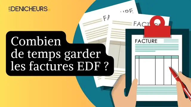 Video thumbnail for ⚡Electricité : Combien de temps garder les factures EDF ?